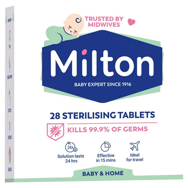 Milton Disinfectant Sterilising Tablets (Pack of 28)
