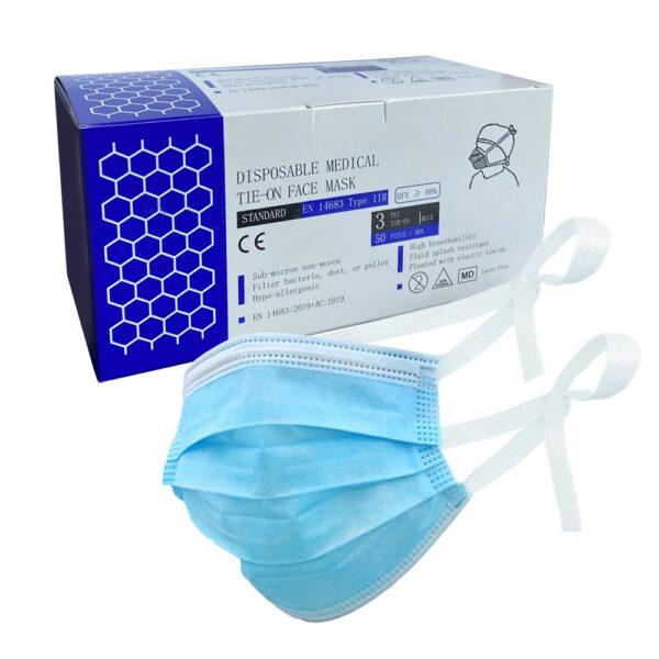 TYPE IIR Masks (50 pcs) – TIE ON