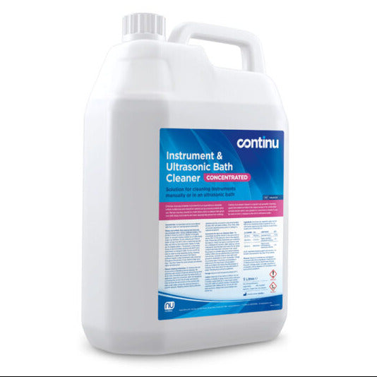 Continu Instrument & Ultrasonic Bath Cleaner – Concentrated 5L