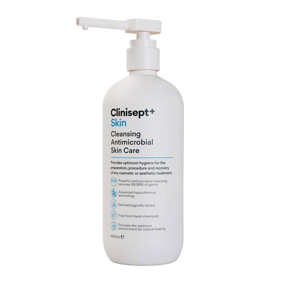 Clinisept+ Skin Cleansing Antimicrobial Solution 490ml