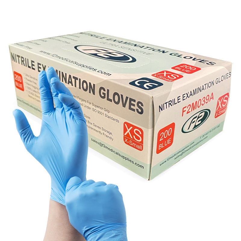 Nitrile Examination Gloves (Box of 200) – Extra Small
