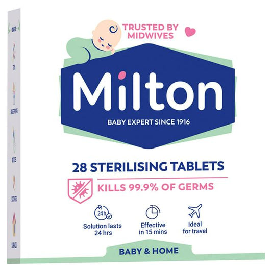 Milton Disinfectant Sterilising Tablets (Pack of 28)