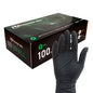 Black Premier Med Nitrile Gloves (100) – SMALL