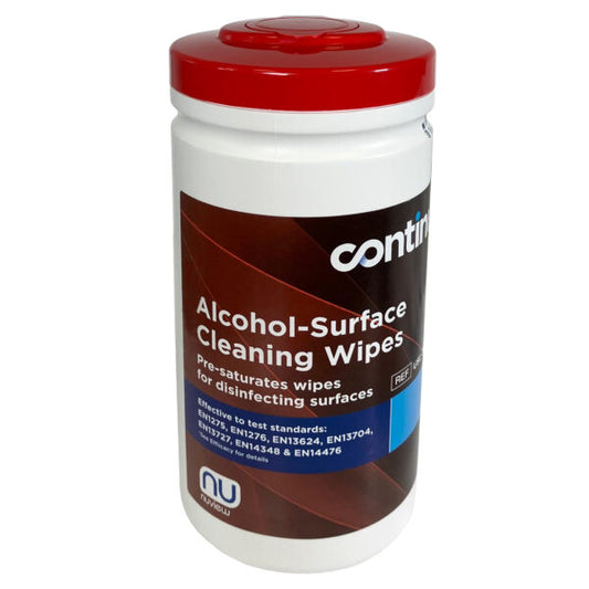 Continu Alcohol Wipes – Alcohol Surface Cleaning Wipes 200 Tub