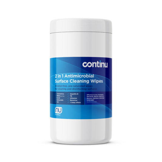 Continu 2in1 Surface Wipes Tub (200’s)