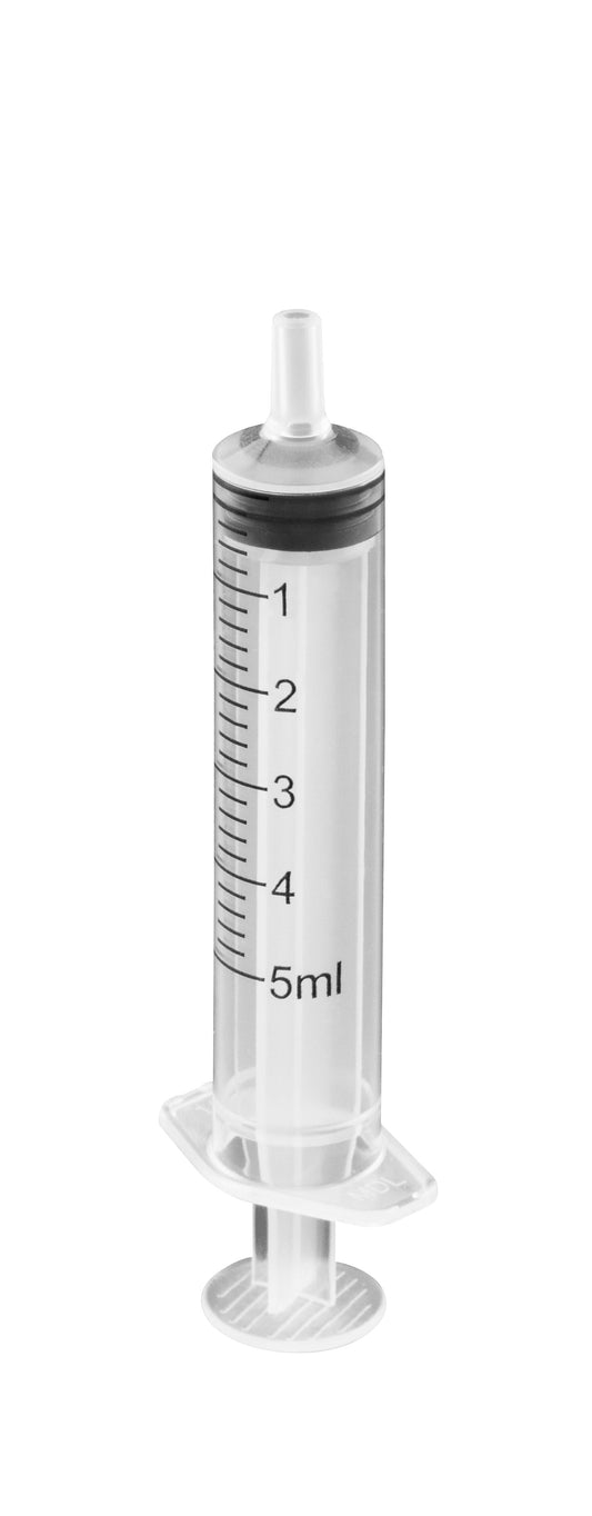 Unifine Luer Slip Central Tip 5ml Syringes (Box of 100)