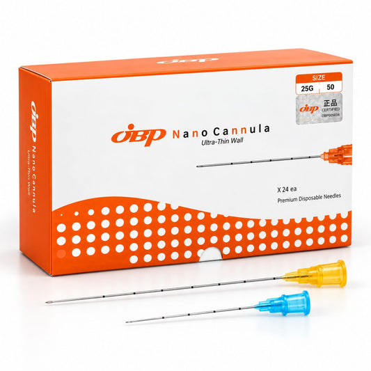 JBP Nano Cannula 25G × 50mm (Pack of 6)