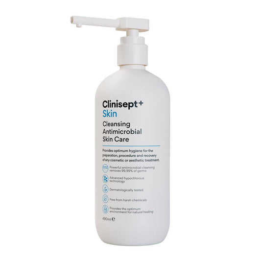 Clinisept+ Skin Cleansing Antimicrobial Solution 490ml