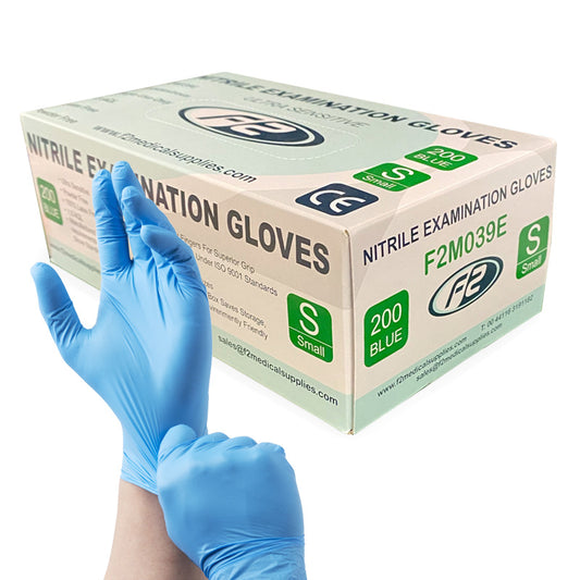 Nitrile Examination Gloves (Box of 200) – Small