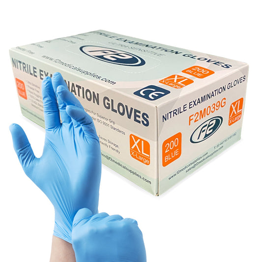 Nitrile Examination Gloves (Box of 200) – Extra Large